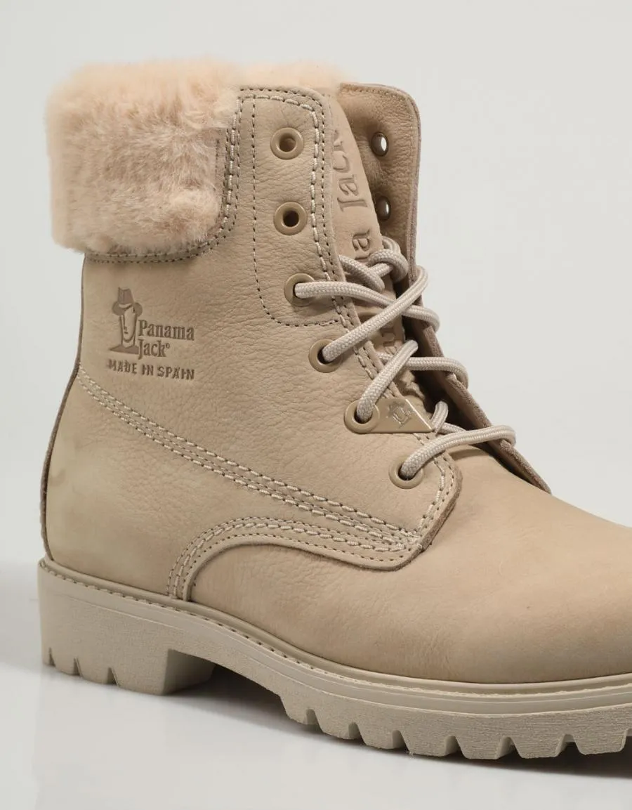  bottines PANAMA JACK Felicia en Beige 80405