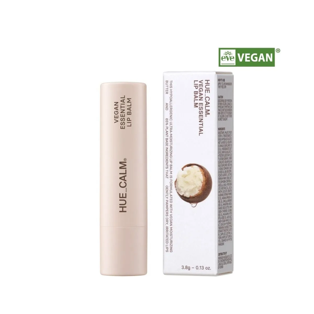 Bálsamo labial  HUECALM VEGAN ESSENTIAL LIP BALM 3,8g