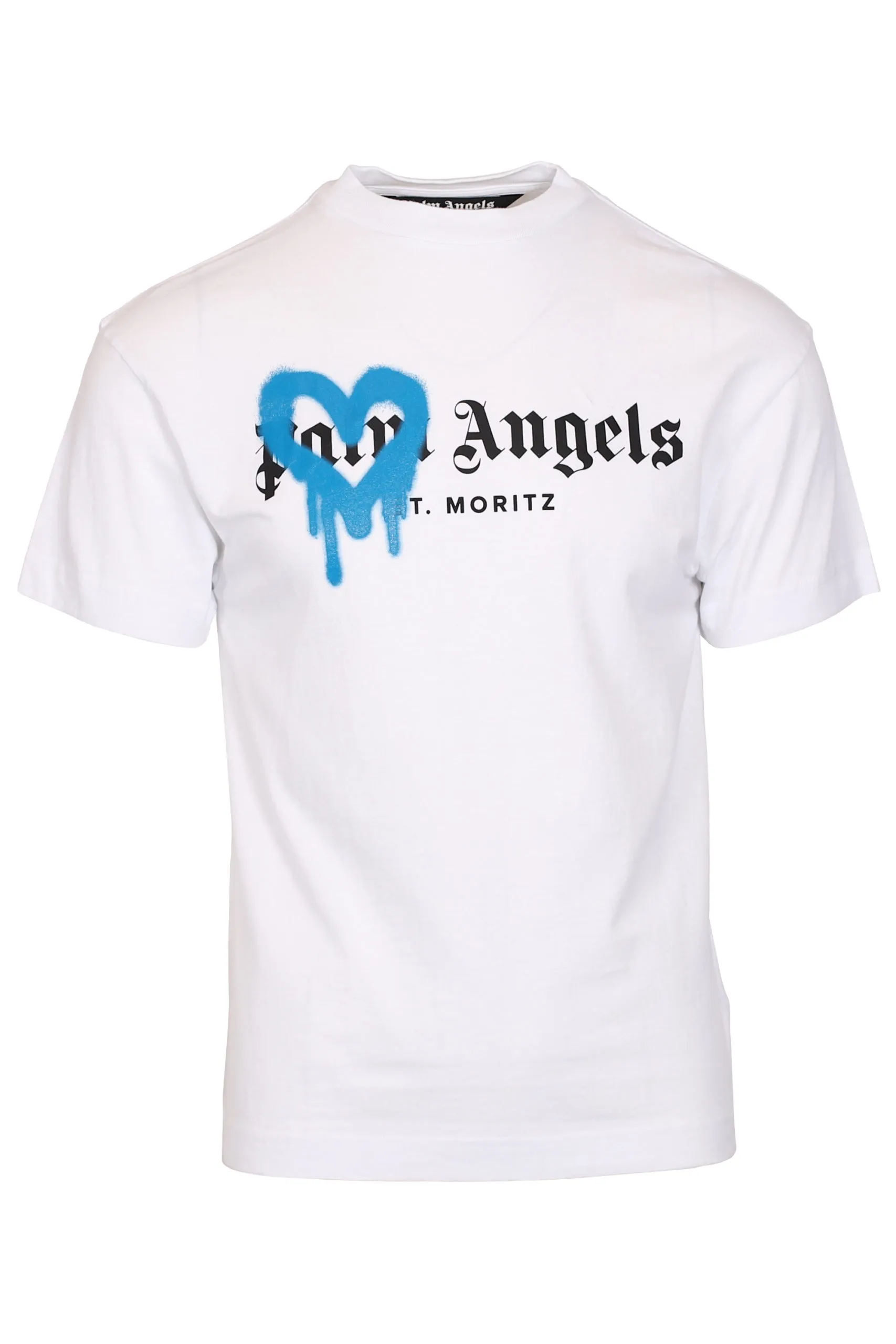 Camiseta blanca logotipo St. Moritz