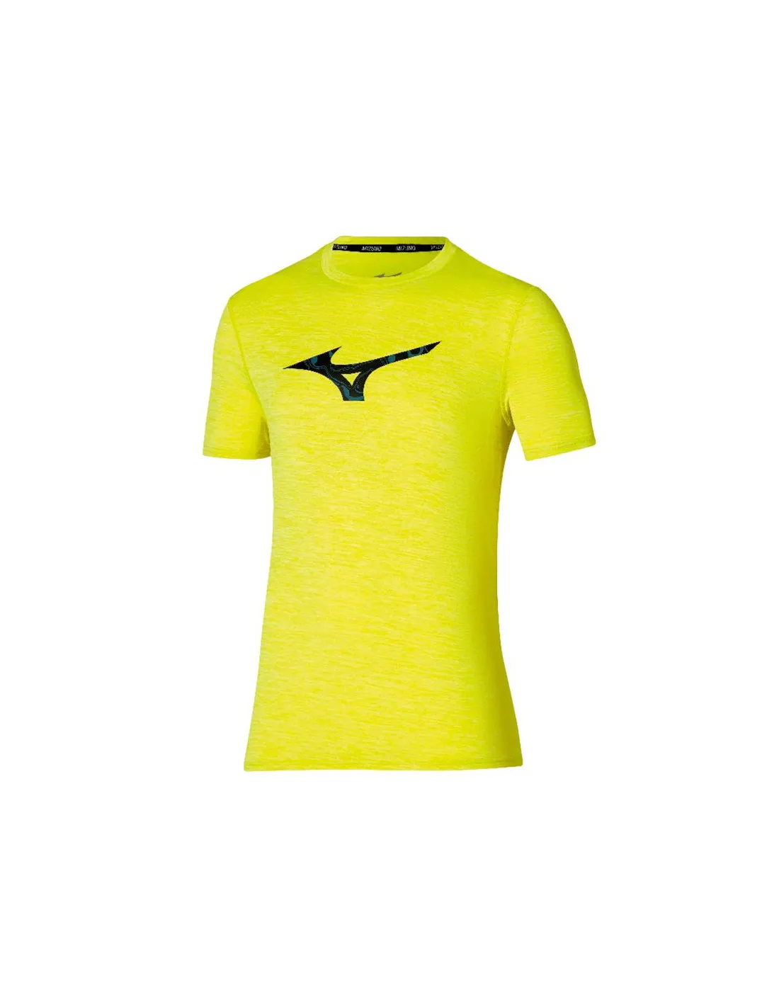 Camiseta de Fitness Mizuno Core RB Amarillo Hombre