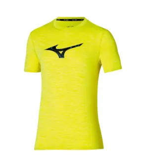 Camiseta de Fitness Mizuno Core RB Amarillo Hombre