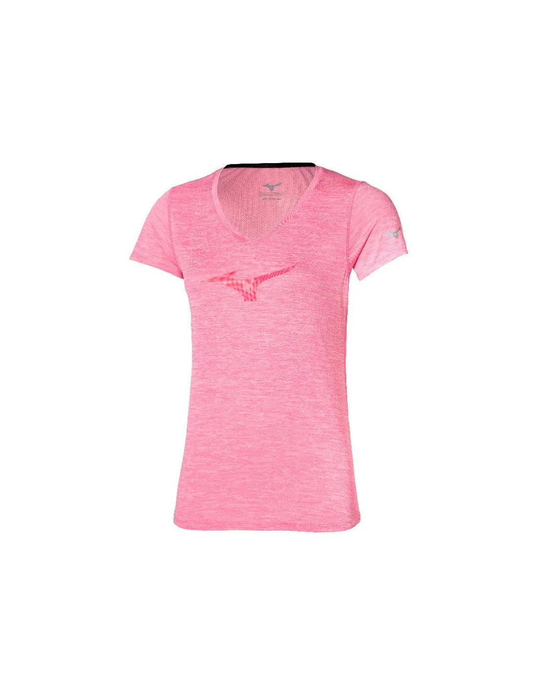 Camiseta de Fitness Mizuno Core RB Rosa Mujer