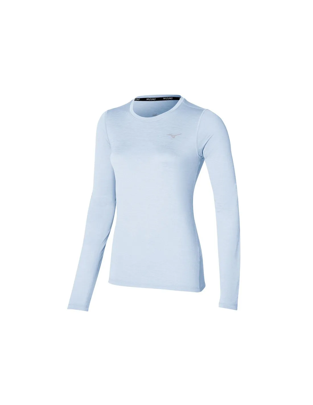 Camiseta de Fitness Mizuno Impulse Core Ls Mujer Azul