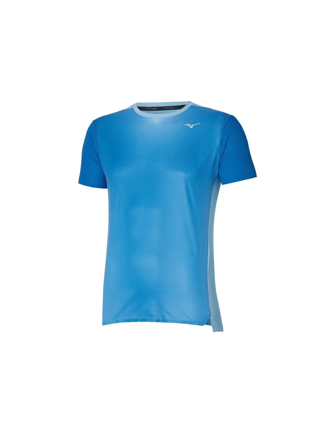 Camiseta de Running Mizuno Aero Hombre Azul