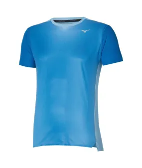 Camiseta de Running Mizuno Aero Hombre Azul