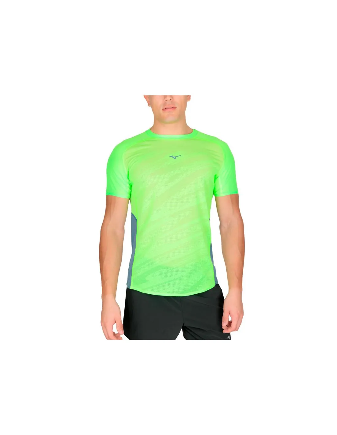 Camiseta de Running Mizuno Aero Lima Hombre