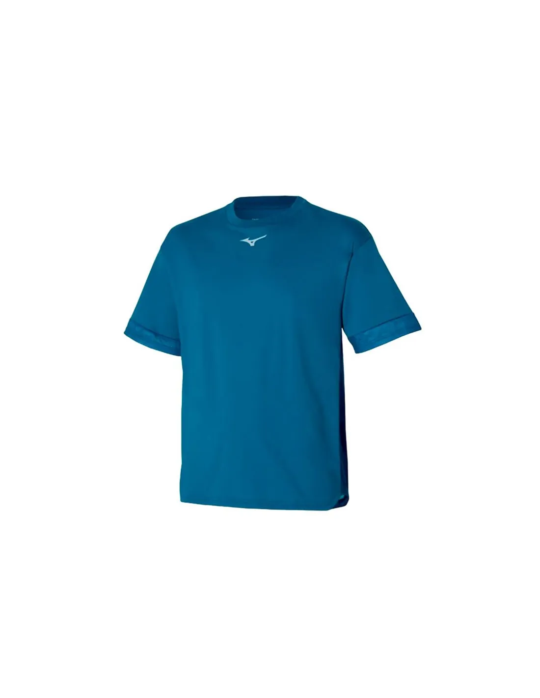 Camiseta De Running Mizuno Athletics Mesh Hombre Azul