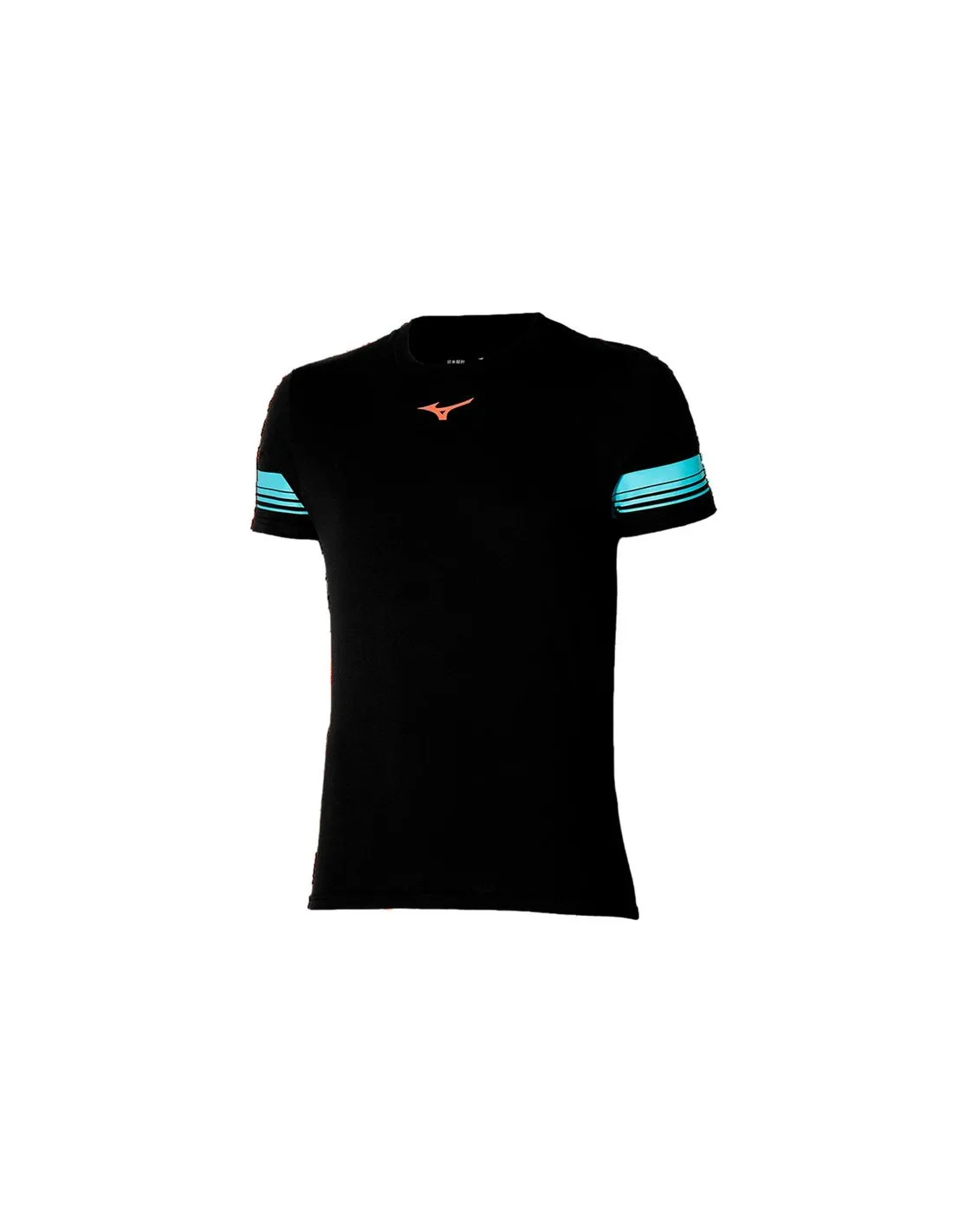 Camiseta De Running Mizuno Athletics Mizuno Hombre Negro