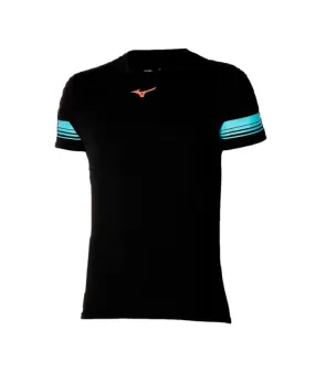 Camiseta De Running Mizuno Athletics Mizuno Hombre Negro