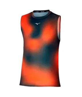 Camiseta de Running Mizuno Core Graphic Hombre Naranja