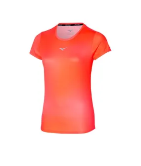 Camiseta De Running Mizuno Impulse Core Graphic Mujer Naranja