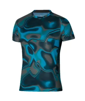 Camiseta de Running Mizuno Premium Aero Azul Hombre