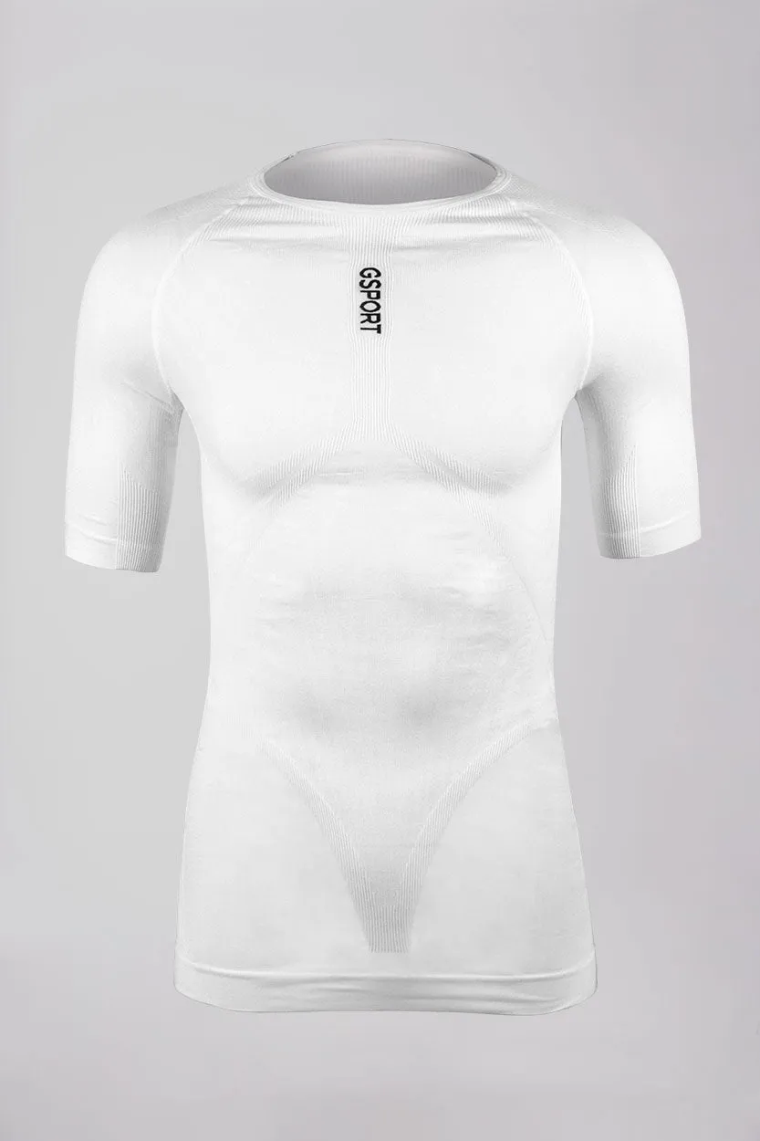 Camiseta Interior Seamless White Corta