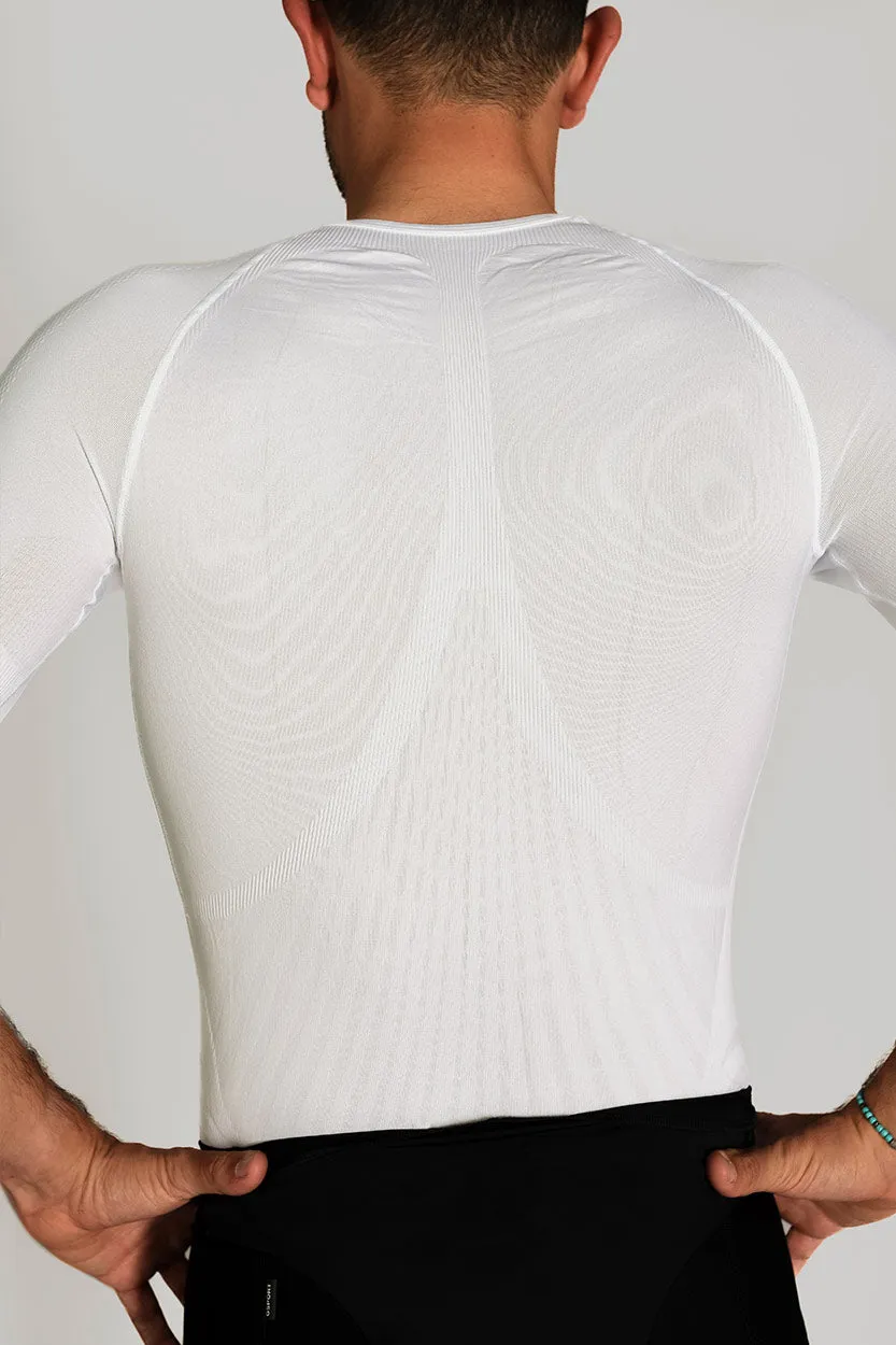 Camiseta Interior Seamless White Corta