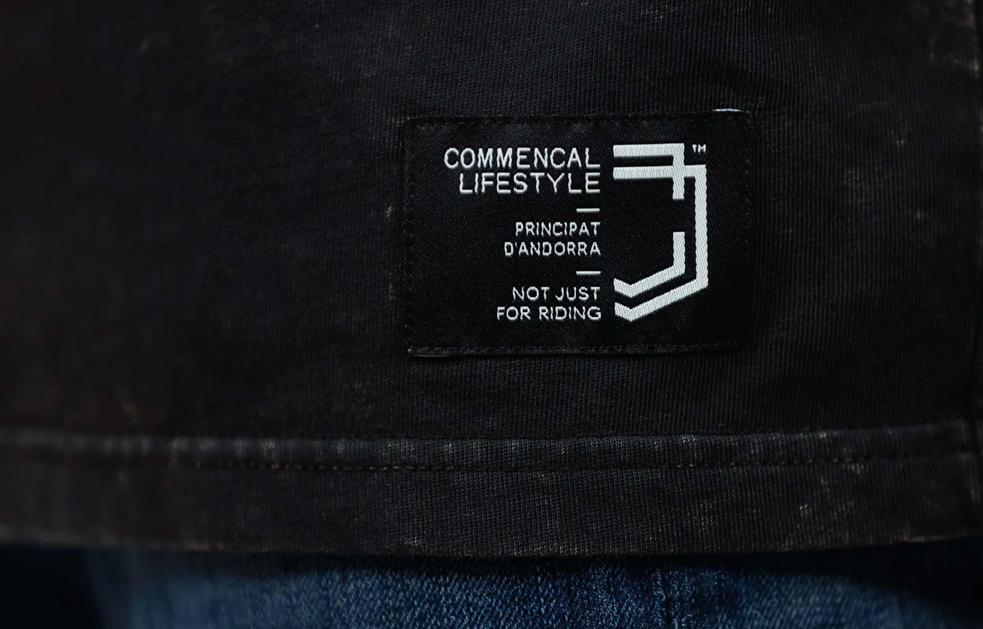 CAMISETA MANGA CORTA COMMENCAL WASHED BLACK