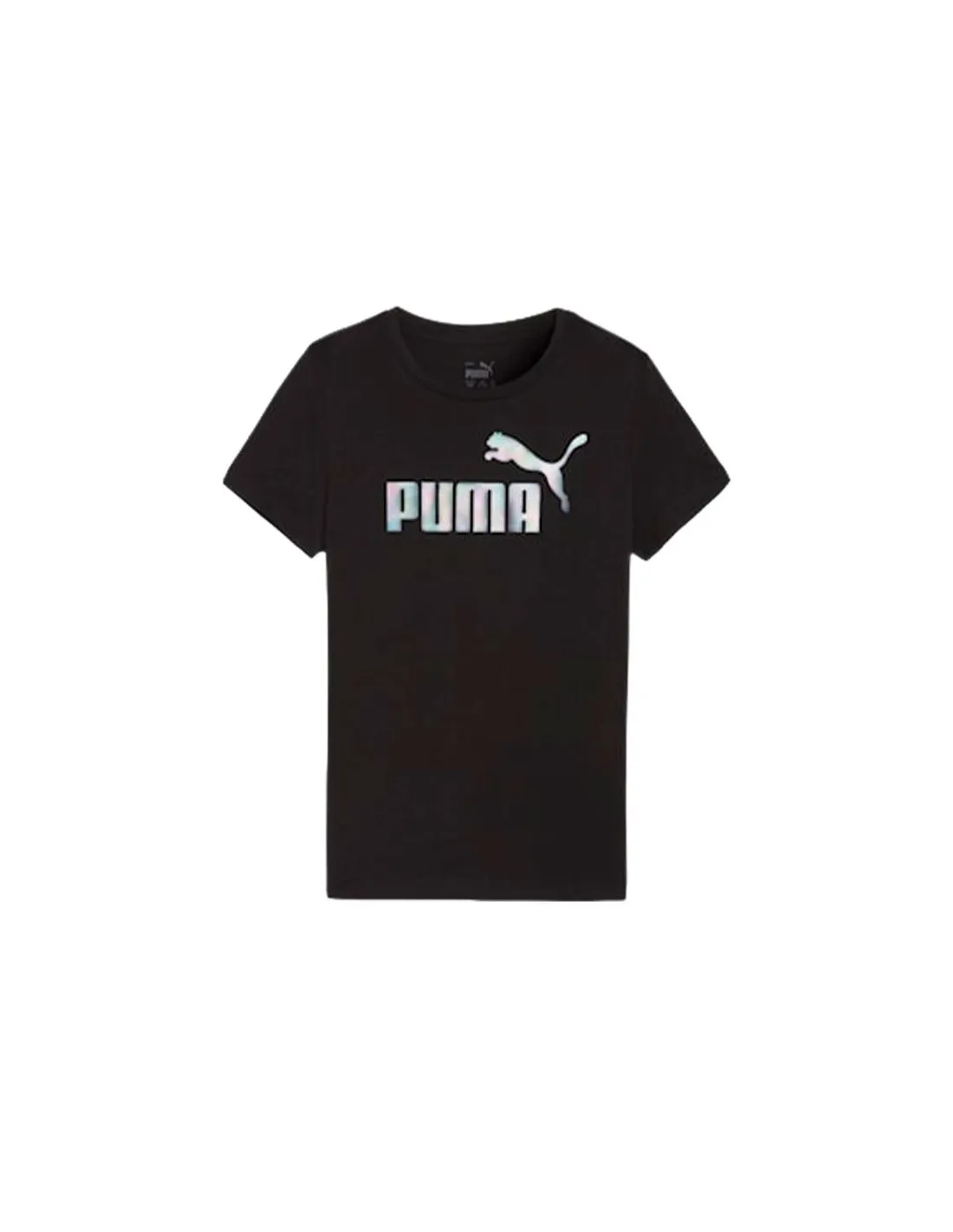 Camiseta Puma Graphics Color Negro Infantil