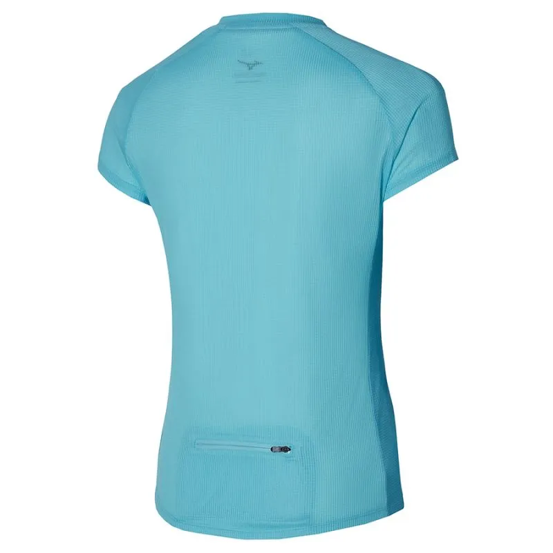 Camiseta trail/running Mizuno Trail Dryaeroflow HZ Tee (Antigua Sand) mujer