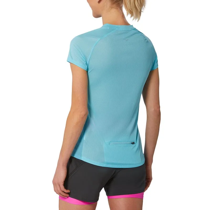 Camiseta trail/running Mizuno Trail Dryaeroflow HZ Tee (Antigua Sand) mujer