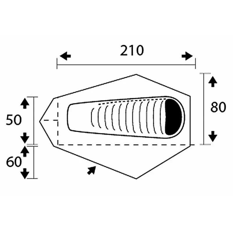 Carpa ultraligera Pack DSL