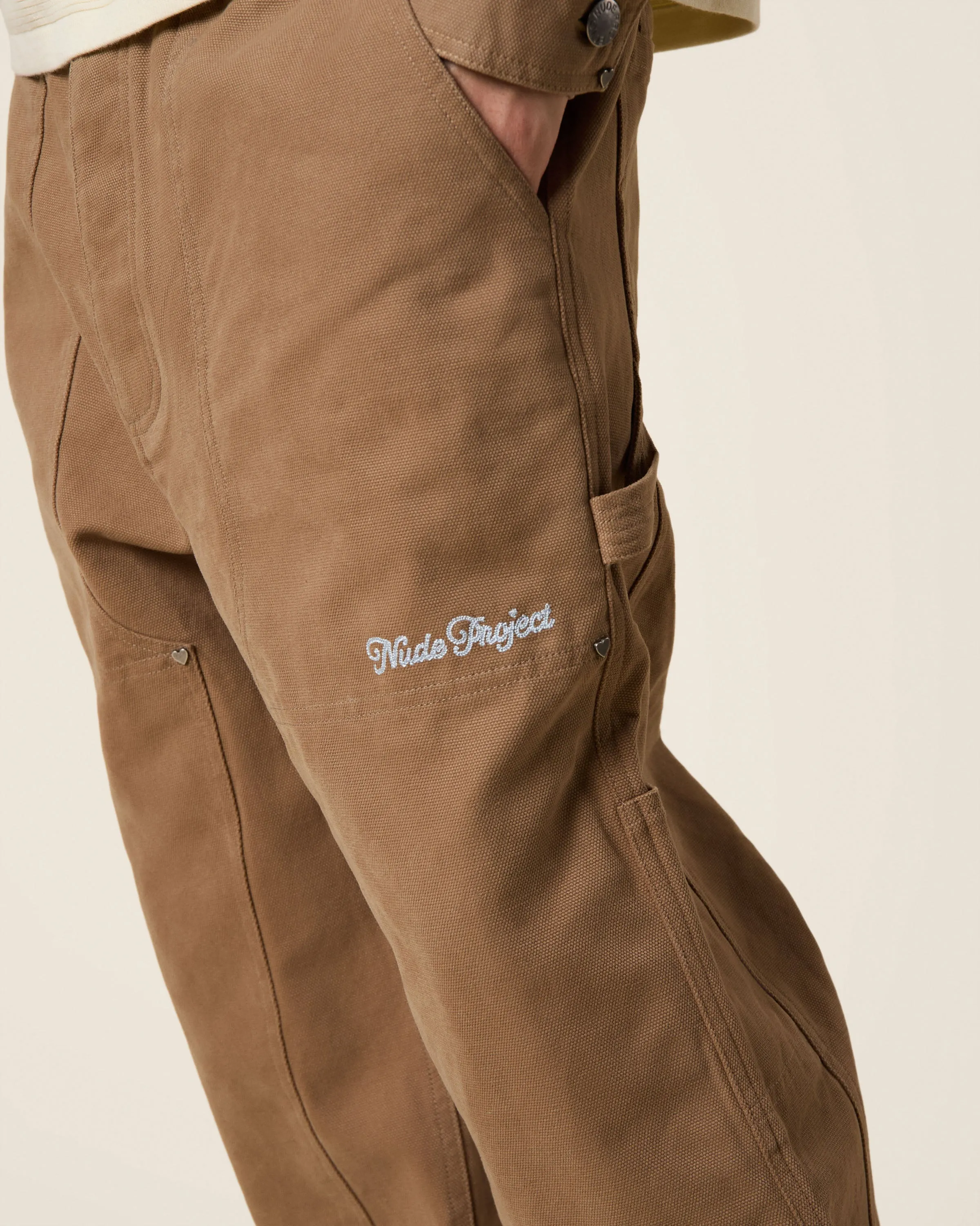 CARPENTER PANTS BROWN