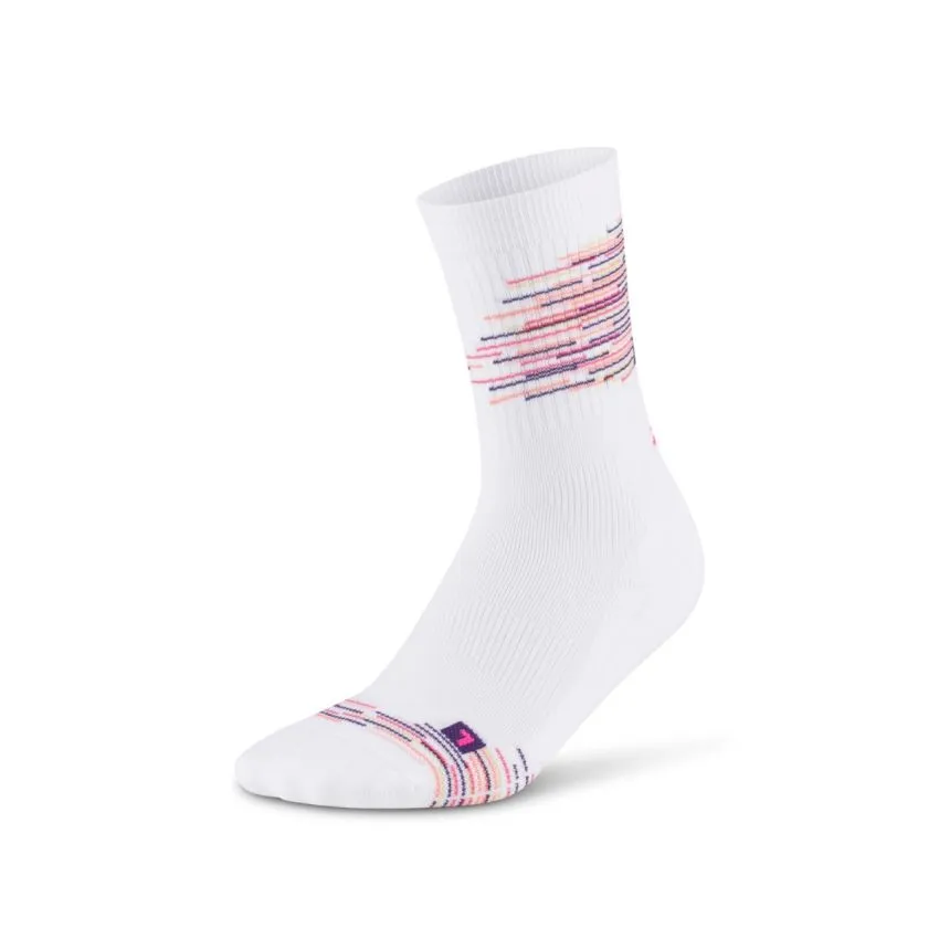 CEP Mujer Calcetines Paris Vibes 80's Mid Cut Sock Blanco 