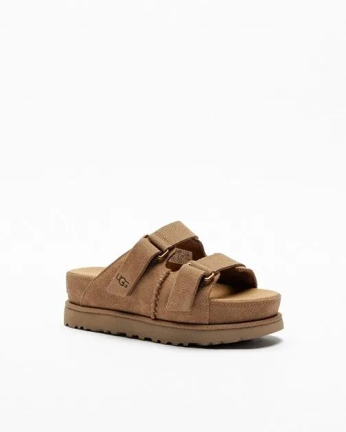 Chanclas Ugg W GoldenStar Hi Slide Camel