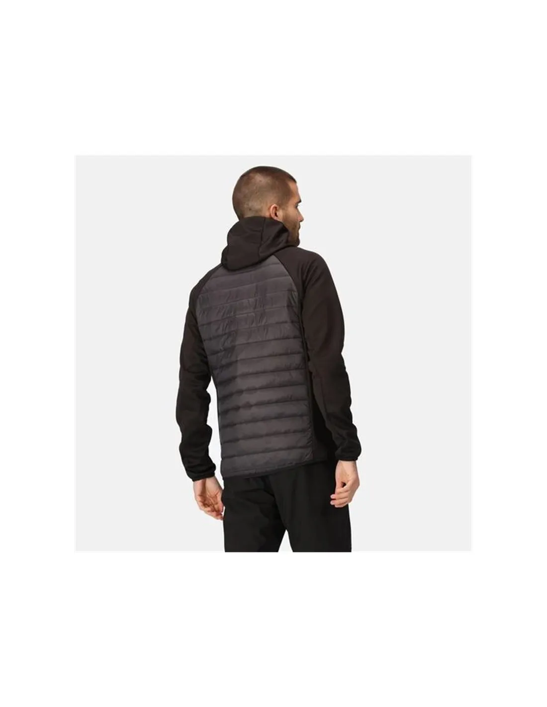 Chaqueta de Montaña Regatta Andreson VIII Hybrid Ash/Black Hombre