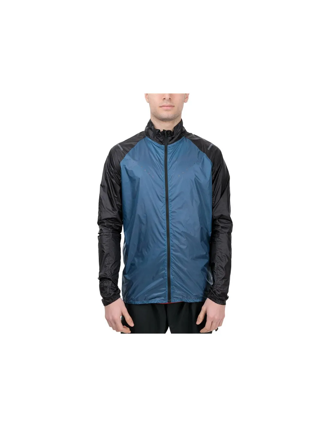 Chaqueta de Running Mizuno Aero Azul Hombre