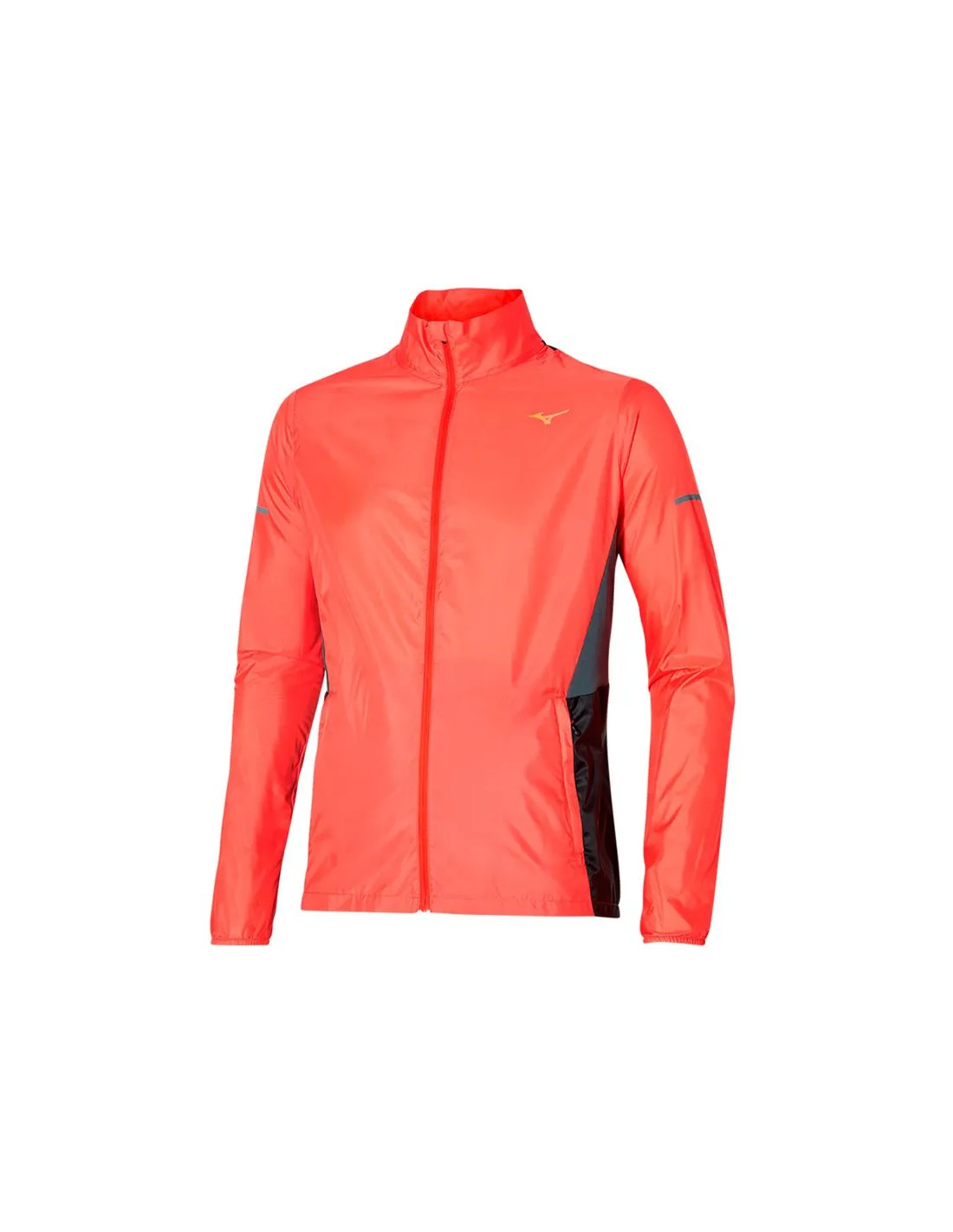 Chaqueta de Running Mizuno Aero Hombre Naranja