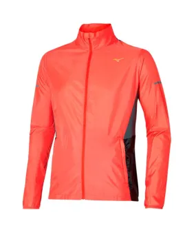 Chaqueta de Running Mizuno Aero Hombre Naranja