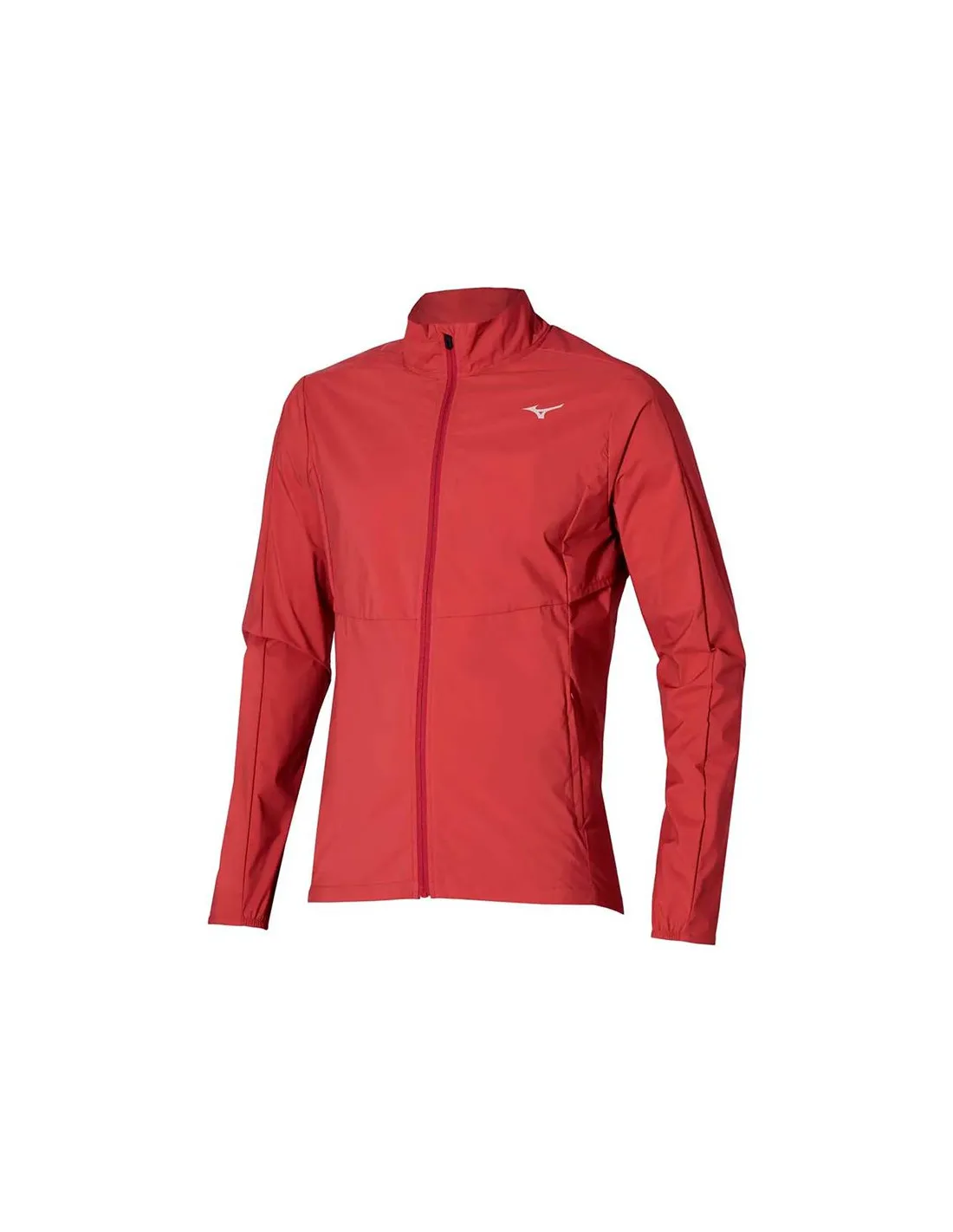 Chaqueta de Running Mizuno Premium Warm Rojo teja Hombre