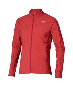 Chaqueta de Running Mizuno Premium Warm Rojo teja Hombre