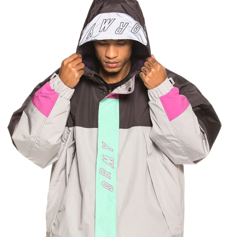 Chaqueta Grimey Mysterious Vibes Jacket FW19 Grey