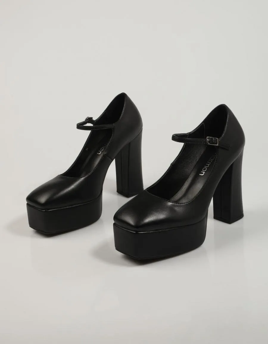  chaussures habillees NOA HARMON Barbarella 9627 en Noir 84018