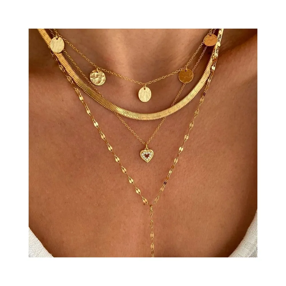 Collar Doble Christy Oro