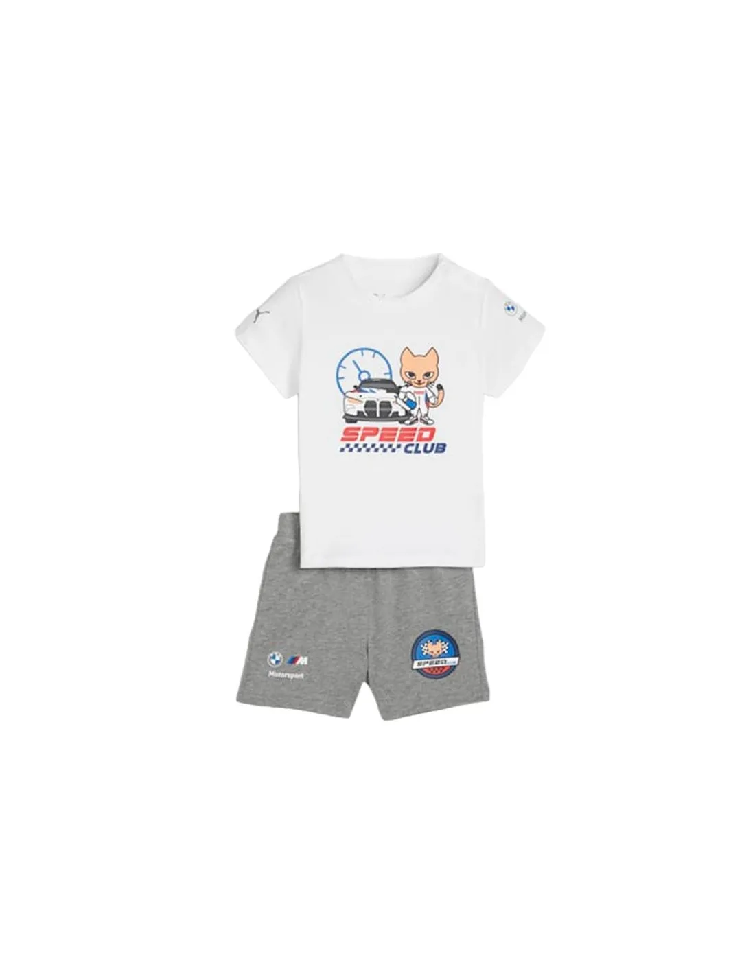 Conjunto Puma BMW Motorsport Bebés Blanco