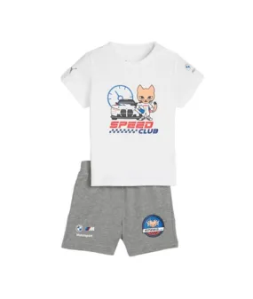 Conjunto Puma BMW Motorsport Bebés Blanco