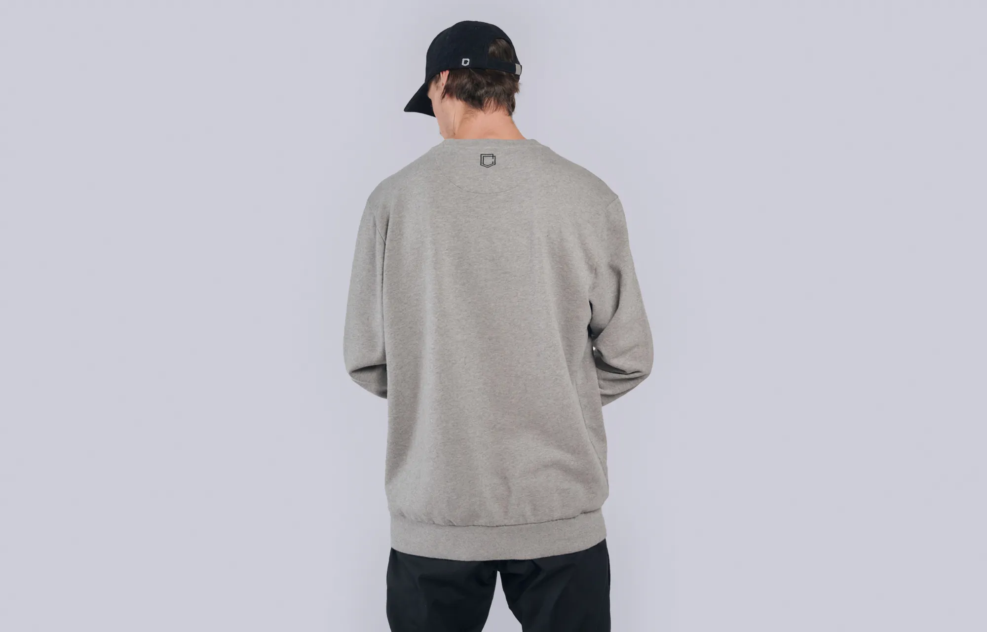 CREWNECK COMMENCAL CORPORATE GREY