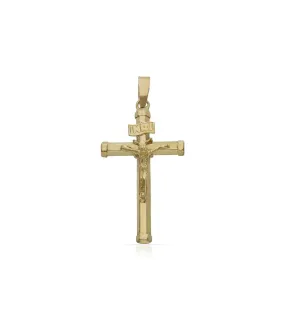 Cruz Oro 18 K Cristo C4012F