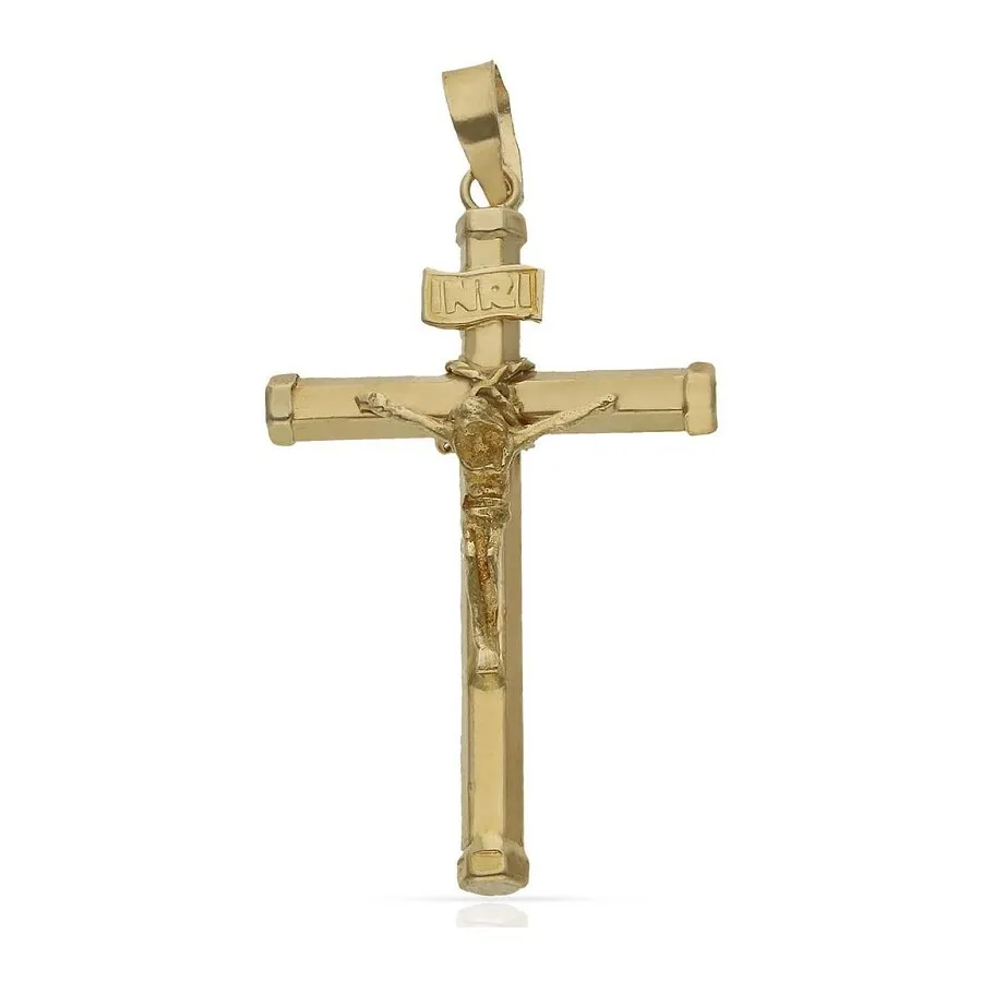 Cruz Oro 18 K Cristo C4013F