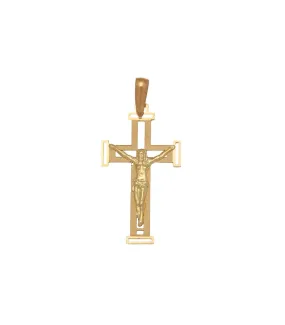 Cruz Oro 18 K Cristo C432