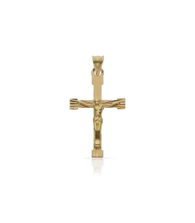 Cruz Oro 18 K Cristo C456