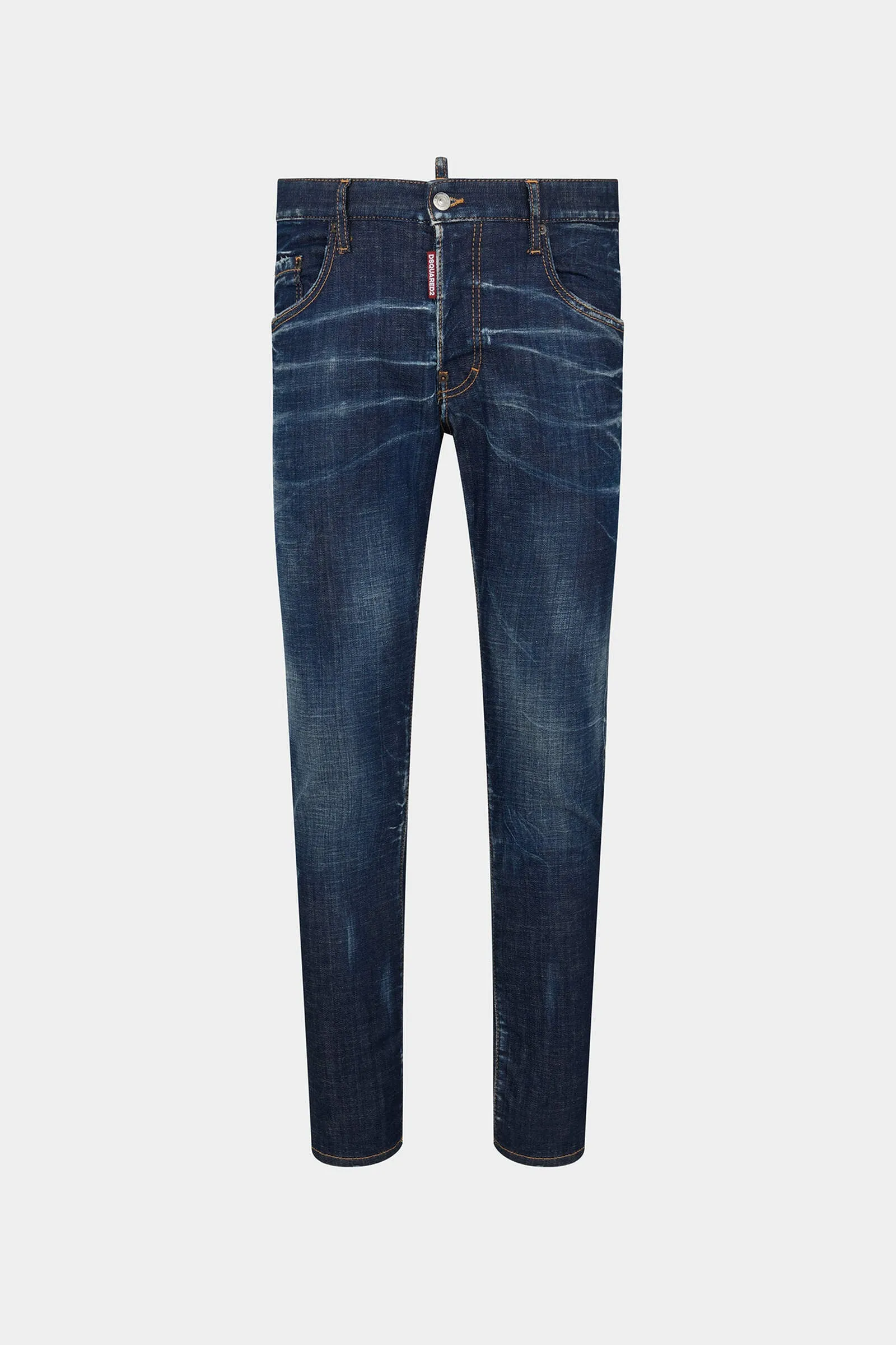 DARK CLEAN WASH SKATER JEANS