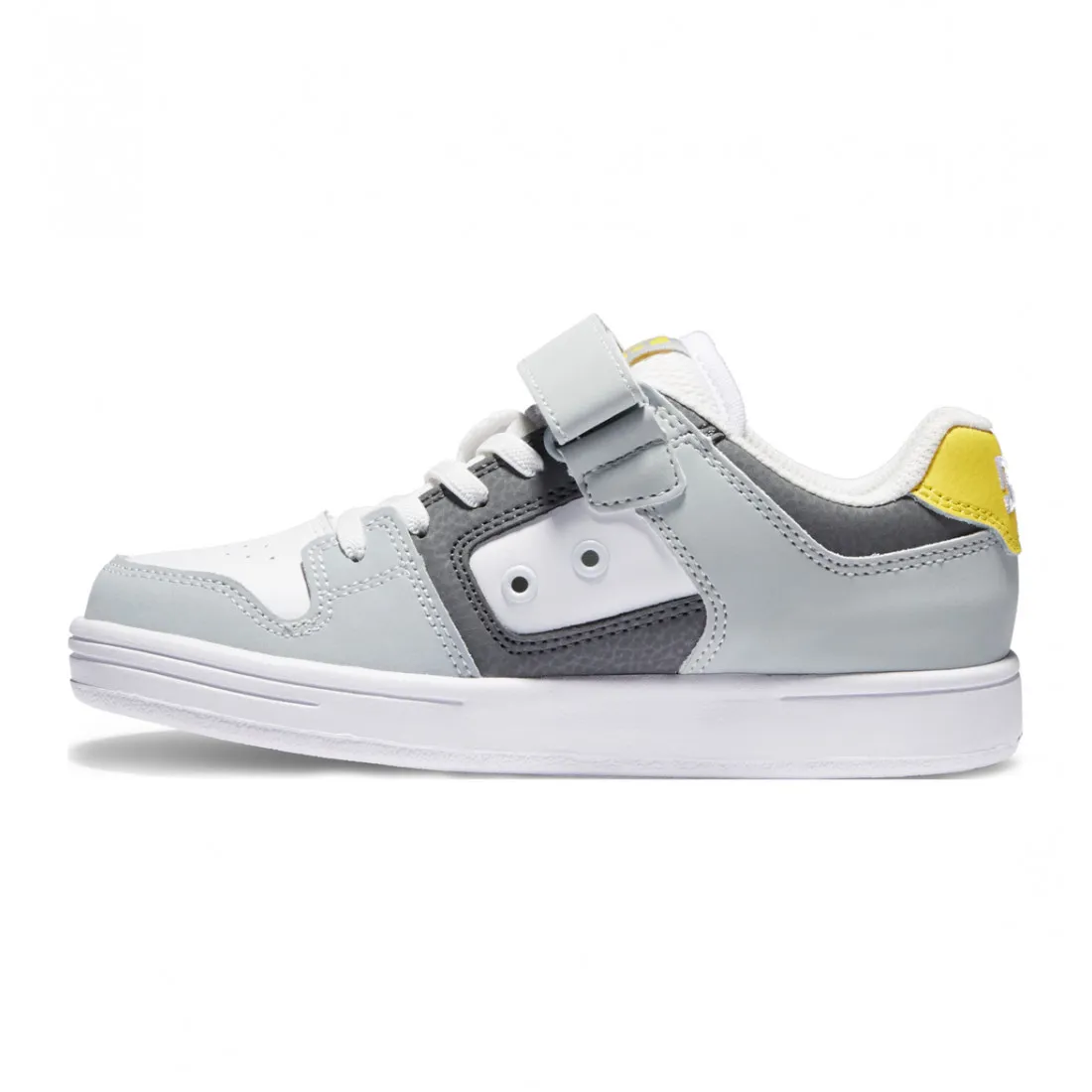 DC SHOES MANTECA V KIDS grey black yellow