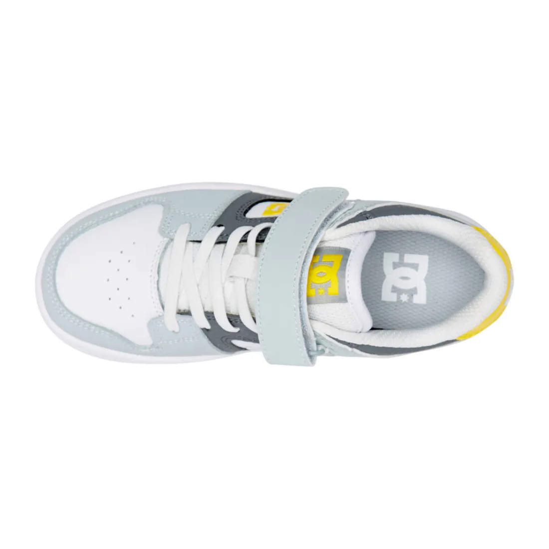 DC SHOES MANTECA V KIDS grey black yellow