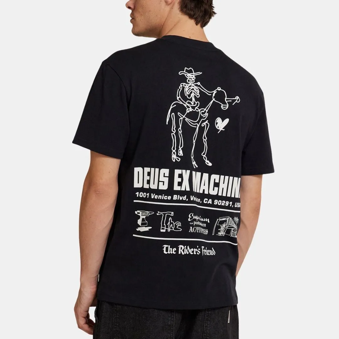 Deus Ex Machina LA Address Tee Black