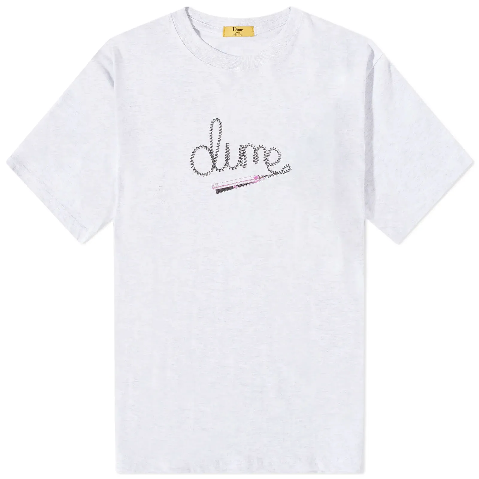 Dime Iron tee Ash