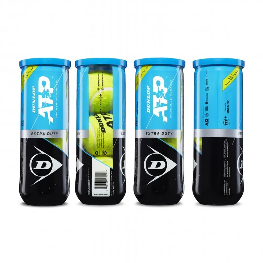 dunlop pelotas - ATP X3 pack - Talle U