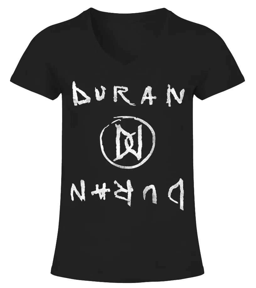 Duran Duran 24 BK Camiseta cuello pico Mujer