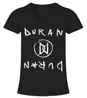 Duran Duran 24 BK Camiseta cuello pico Mujer